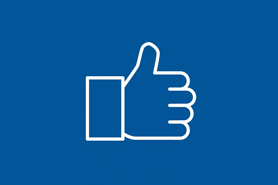 The icon shows a thumbs-up