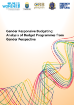 Gender responsive budgeting