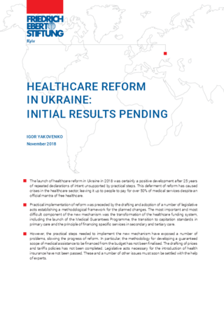 Healthcare reform in Ukraine