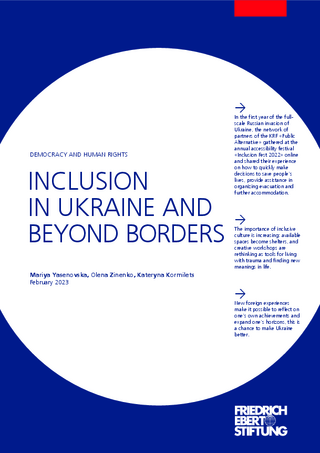 Inclusion in Ukraine and beyond borders