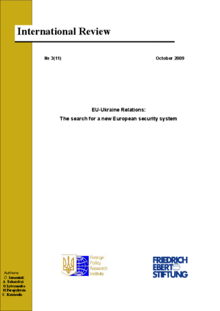 EU-Ukraine relations: the search for a new European security system